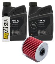 Inspektionspaket 2L 10W-40 + Ölfilter für Kawasaki KSF A Mojave 250 ccm