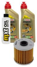 Inspektionspaket 2L 10W-40 + Ölfilter für Kawasaki BJ Estrella KEF Lakota Sport 250 / 300 ccm Bj. 1994 - 1999