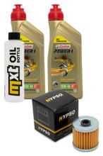 Inspektionspaket 2L 10W-40 + Ölfilter für Kawasaki KLF Bayou A B C 4x4 300 ccm