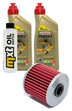 Inspektionspaket 2L 10W-40 + Ölfilter für Kawasaki KLF Bayou A B C 4x4 300 ccm