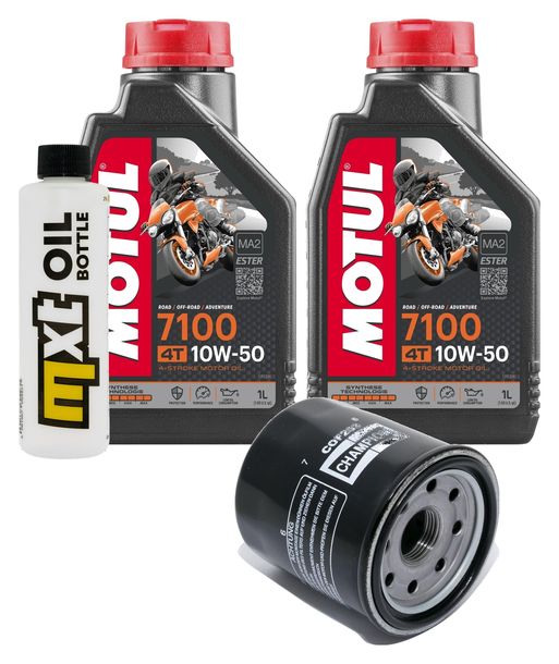 2L 10W-50 Inspection Package+oil filter for Kawasaki KVF Prairie Advantage Classic Harwoods Green Realtree 360 ccm
