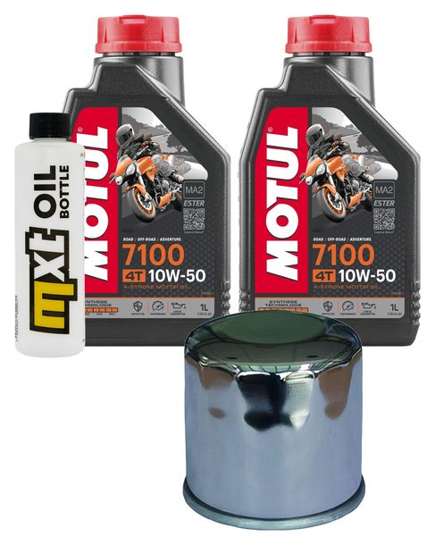 Paquet d'inspection 2L 10W-50+filtre à huile pour Kawasaki KVF Prairie Advantage Classic Harwoods Green Realtree 360 ccm