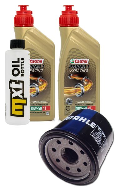 2L 10W-50 Inspection Package+oil filter for Kawasaki KVF Prairie Advantage Classic Harwoods Green Realtree 360 ccm