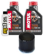 Pacchetto di ispezione 2L 10W-50+filtro olio per Kawasaki KVF Prairie Advantage Classic Harwoods Green Realtree 360 ccm