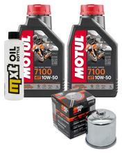Pacchetto di ispezione 2L 10W-50+filtro olio per Kawasaki KVF Prairie Advantage Classic Harwoods Green Realtree 360 ccm