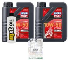 Inspektionspaket 2L 10W-50 + Ölfilter für Kawasaki KVF Prairie Advantage Classic Harwoods Green Realtree 360 ccm