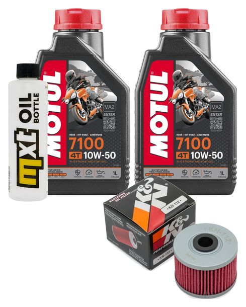 2L 10W-50 Inspection Package+oil filter for Kawasaki KFX R 450 ccm