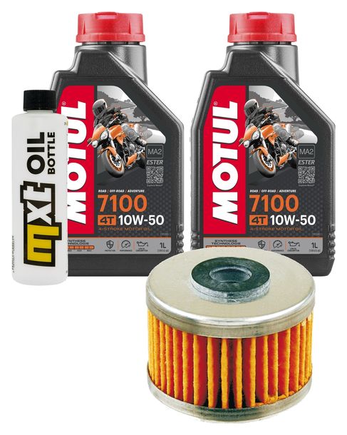 Inspektionspaket 2L 10W-50 + Ölfilter für Kawasaki KFX R 450 ccm