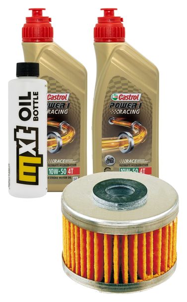 Inspektionspaket 2L 10W-50 + Ölfilter für Kawasaki KFX R 450 ccm