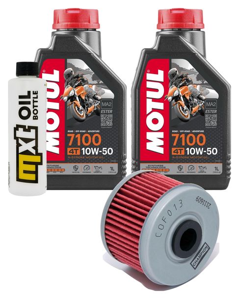 Inspektionspaket 2L 10W-50 + Ölfilter für Kawasaki KFX R 450 ccm