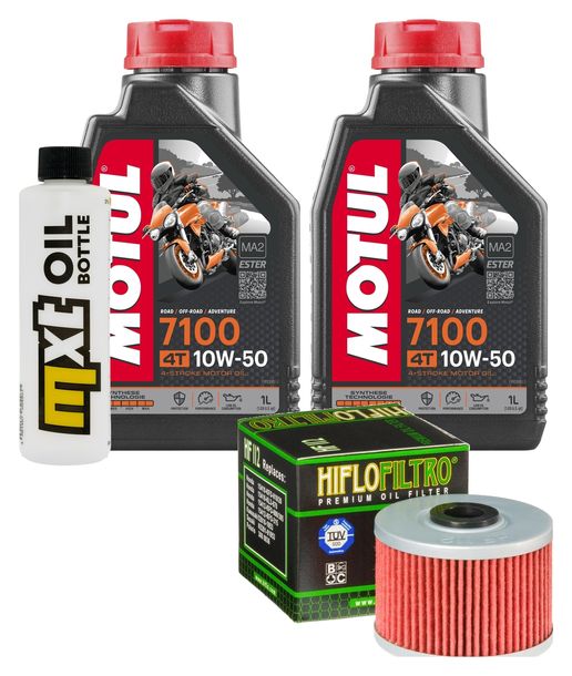Inspektionspaket 2L 10W-50 + Ölfilter für Kawasaki KFX R 450 ccm