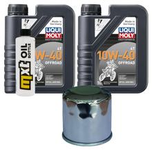 2L 10W-40 Inspection Package+oil filter for Kawasaki KFX 700 ccm