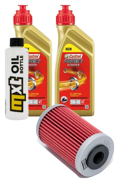 Inspektionspaket 2L 5W-40 + Ölfilter für KTM XC 450 ccm
