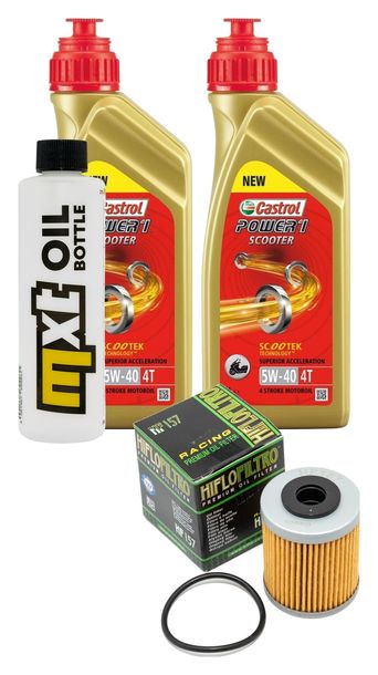 Inspektionspaket 2L 5W-40 + Ölfilter für KTM XC 450 ccm
