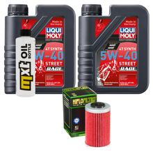 Inspektionspaket 2L 5W-40 + Ölfilter für KTM XC 450 ccm