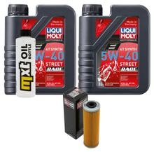 Inspectiepakket 2L 5W-40 + Oliefilter voor KTM SX 505 cc