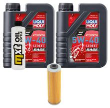 Inspectiepakket 2L 5W-40 + Oliefilter voor KTM SX 505 cc