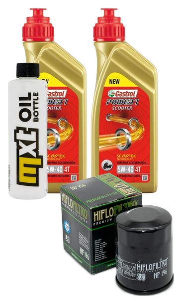 Inspektionspaket 2L 5W-40 + Ölfilter für Polaris Sportsman Twin EFI HO Touring X2 Big Boss Forest 800 ccm