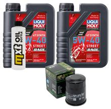 Paquete de inspección 2L 5W-40 + filtro de aceite para Polaris Sportsman Twin EFI HO Touring X2 Big Boss Forest 800 ccm