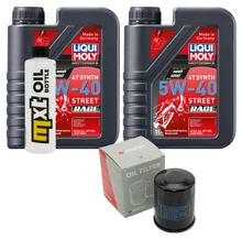 Inspectiepakket 2L 5W-40 + Oliefilter voor Polaris Sportsman Twin EFI HO Touring X2 Big Boss Forest 800 ccm