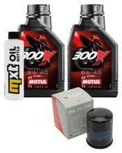 Paquet d'inspection 2L 5W-40 + filtre à huile pour Polaris Sportsman Twin EFI HO Touring X2 Big Boss Forest 800 ccm