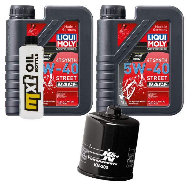 Pacchetto di ispezione 2L 5W-40 + filtro olio per Polaris Sportsman 1000 ccm