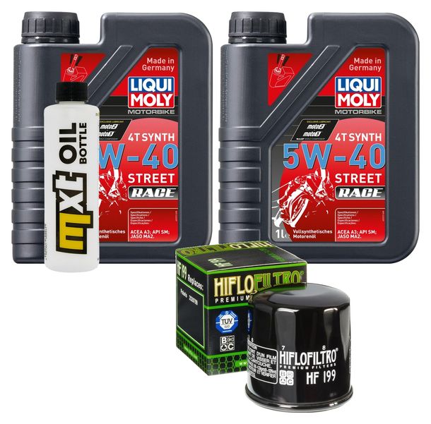 Pacchetto di ispezione 2L 5W-40 + filtro olio per Polaris Sportsman 1000 ccm
