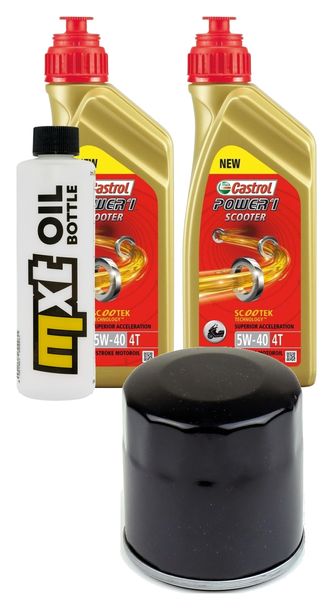 Paquete de inspección 2L 5W-40 + filtro de aceite para Polaris Sportsman 1000 ccm