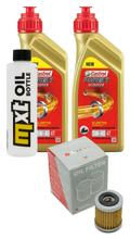 Paquete de inspección 2L 5W-40 + filtro de aceite para Yamaha YFM Bruin 250 ccm
