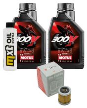Paquete de inspección 2L 5W-40 + filtro de aceite para Yamaha YFM Bruin 250 ccm
