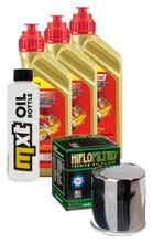 Pacchetto di ispezione 3L 5W-40+filtro olio per Yamaha YFM Kodiak Automatic AR 400 ccm