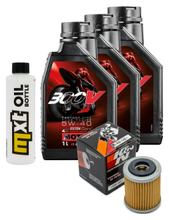 Pacchetto di ispezione 3L 5W-40+filtro olio per Yamaha YFM Big Bear Hunter Exploring 400 ccm