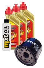 Inspectiepakket 3L 5W-40 + Oliefilter voor Yamaha YFM Kodiak Automatic AR Wolverine 450cc