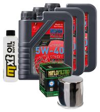 Inspectiepakket 3L 5W-40 + Oliefilter voor Yamaha YFM Kodiak Automatic AR Wolverine 450cc
