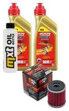 Inspektionspaket 2L 5W-40 + Ölfilter für Yamaha YFM R SE Special Edition YFM25RSE YFM25R YFZ Performance Race X Bill Balance 250 / 450 ccm Bj. 2008 - 2014