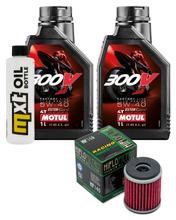 Inspection package 2L 5W-40 + oil filter for Yamaha YFM R SE Special Edition YFM25RSE YFM25R YFZ Performance Race X Bill Balance 250 / 450 ccm Year 2008 - 2014