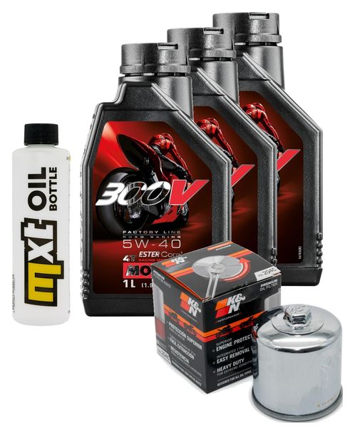 Inspektionspaket 3L 5W-40 + Ölfilter für Yamaha YFM Grizzly 550 ccm