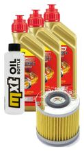 Inspektionspaket 3L 5W-40 + Ölfilter für Yamaha YFM Raptor R Performance 700 ccm
