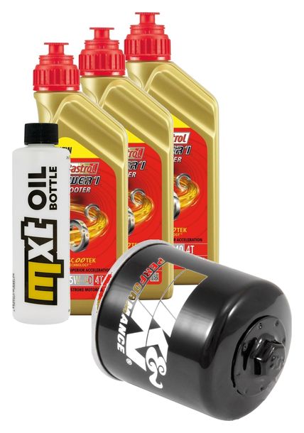 Inspektionspaket 3L 5W-40 + Ölfilter für Yamaha YFM Grizzly Hunter 700 ccm