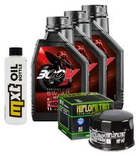 3L 5W-40 inspection package+ oil filter for Yamaha YFM Grizzly Hunter 700 ccm