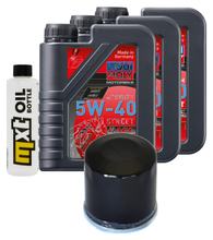 3L 5W-40 inspection package+ oil filter for Yamaha YFM Grizzly Hunter 700 ccm