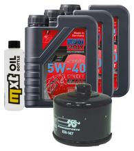 Inspektionspaket 3L 5W-40 + Ölfilter für Yamaha YFM Grizzly Hunter 700 ccm