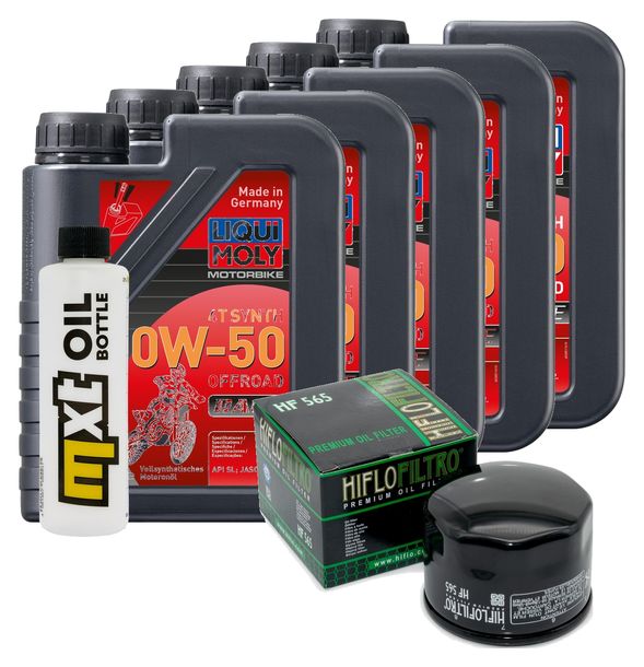 Inspektionspaket 5L 10W-50 + Ölfilter für Moto Guzzi Audace 1400 ccm Bj. 2016 - 2020