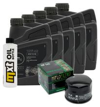 Inspectiepakket 5L 10W-50 + oliefilter voor Moto Guzzi Audace 1400 ccm bouwjaar 2016 - 2020