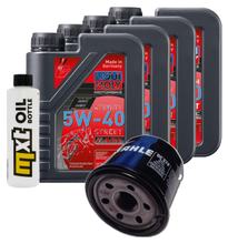 4L 5W-40 inspection package+ oil filter for Aprilia Tuono V4 RR 1100 ccm Year 2017