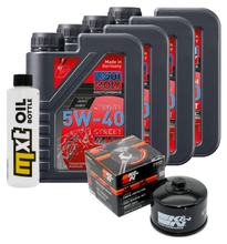 4L 5W-40 inspection package+ oil filter for Aprilia Tuono V4 RR 1100 ccm Year 2017