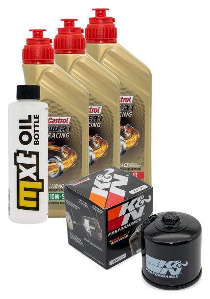 Inspektionspaket 3L 10W-50 + Ölfilter für Benelli BN R S ABS Leoncino Trial Sport TRK 502 X 302 - 752 ccm Bj. 2014 - 2022