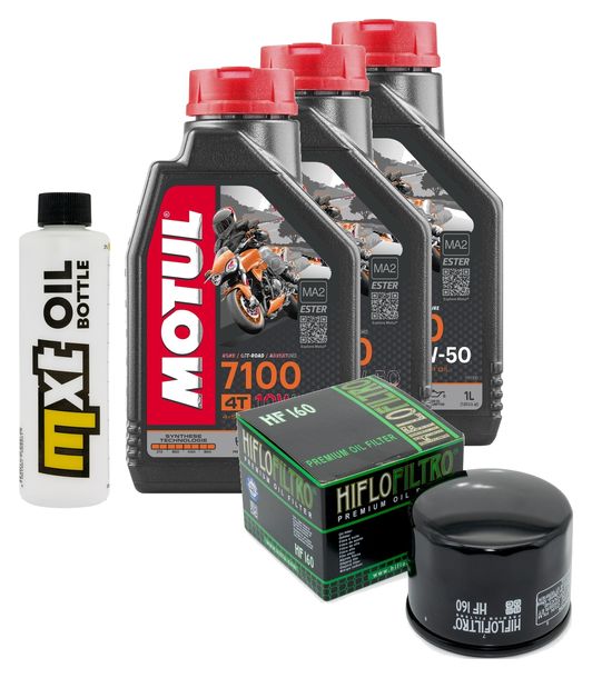 Inspektionspaket 3L 10W-50 + Ölfilter + 2x Zündkerze für BMW F GS ESA 700 ccm Bj. 2017