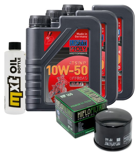 Inspektionspaket 3L 10W-50 + Ölfilter + 2x Zündkerze für BMW F GT 800 ccm Bj. 2017 - 2018