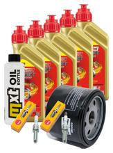Inspection package 5L 5W-40 + oil filter + 2x spark plug for BMW R RT LC ESA 1200 ccm Year 2017
